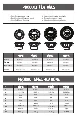 Preview for 3 page of Hypnotic HWP8 User Manual