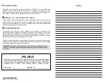 Предварительный просмотр 6 страницы Hypnotic HYP2000.1D Instruction Manual