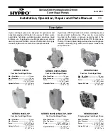 Preview for 1 page of Hypro 9303C SERIES Installation, Operation, Repair And Parts Manual