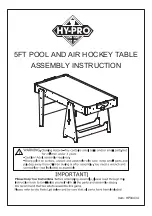 Hypro HP04434 Assembly Instruction Manual preview