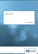 HyQuest Solutions OSS-B1 User Manual preview