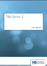 Preview for 1 page of HyQuest Solutions TB4 2 Series User Manual