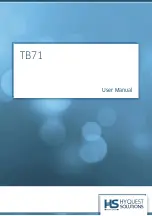 HyQuest Solutions TB71 User Manual preview