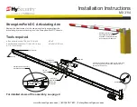 HySecurity MX3114 Installation Instructions предпросмотр