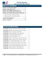 Preview for 2 page of HySecurity Nice 1500 Series Installation & Reference Manual