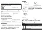 Preview for 1 page of HYSEN HY607 User Manual