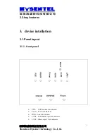 Preview for 5 page of Hystentel HST_IWN2000 User Manual