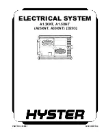 Preview for 2 page of Hyster A1.3XNT Service Manual