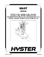 Hyster A169 Instruction Manual preview