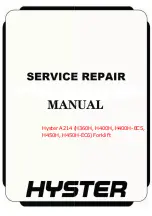 Предварительный просмотр 1 страницы Hyster A214 Service & Repair Manual