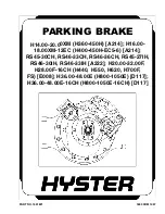 Preview for 3 page of Hyster A214 Service & Repair Manual