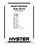 Preview for 2 page of Hyster A254 Service Manual