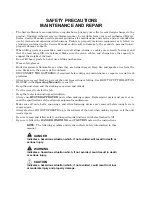 Preview for 3 page of Hyster A254 Service Manual