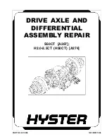 Предварительный просмотр 2 страницы Hyster A274 Service & Repair Manual