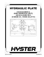 Предварительный просмотр 2 страницы Hyster A917 Service & Repair Manual