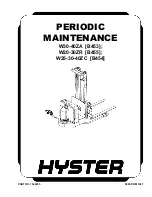 Preview for 2 page of Hyster B453 Service & Repair Manual