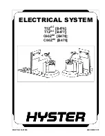 Предварительный просмотр 2 страницы Hyster B476 Service & Repair Manual