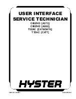 Предварительный просмотр 2 страницы Hyster C476 Service & Repair Manual