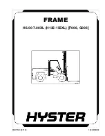 Предварительный просмотр 2 страницы Hyster CHALLENGER H135XL Service & Repair Manual