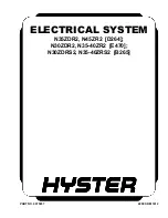 Preview for 2 page of Hyster D264 Service & Repair Manual