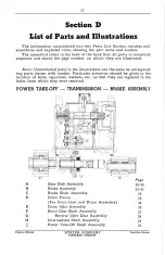 Preview for 19 page of Hyster D4N Parts Book And Instruction Manual