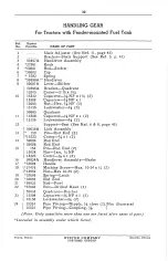 Предварительный просмотр 41 страницы Hyster D4N Parts Book And Instruction Manual