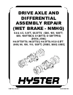 Preview for 2 page of Hyster H100FT Service & Repair Manual