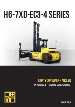 Hyster H6-7XD-EC3-4 Series Technical Manual предпросмотр