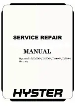 Preview for 1 page of Hyster J2.00-3.20XM Manual