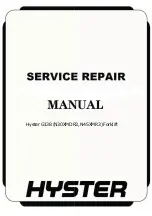 Preview for 1 page of Hyster MAST N45XMXR3 Manual