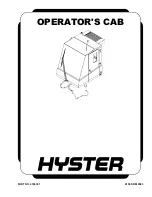 Предварительный просмотр 1 страницы Hyster RS45-27CH Manual