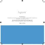 Предварительный просмотр 32 страницы Hysure TOP400 User Manual