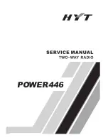 HYT POWER446 Service Manual предпросмотр