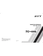 Preview for 1 page of HYT TC-446 Service Manual