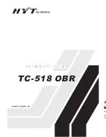 HYT TC-518 OBR Owner'S Manual preview