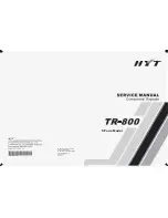 Preview for 1 page of HYT TR-800 Service Manual