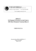 Hytec Electronics 8901-CC User Manual preview