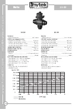 Предварительный просмотр 84 страницы Hytek Siata 3V-50 Manual