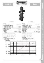 Предварительный просмотр 97 страницы Hytek Siata 3V-50 Manual