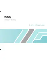 Hytera DIGITAL MOBILE RADIO Owner'S Manual предпросмотр