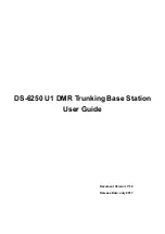 Hytera DS-6250 U1 User Manual preview