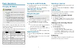 Preview for 3 page of Hytera HP60X Quick Reference Manual