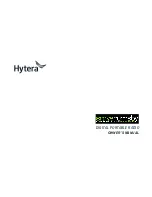 Предварительный просмотр 1 страницы Hytera PD36X Owner'S Manual