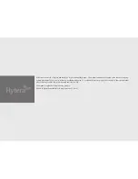 Предварительный просмотр 2 страницы Hytera PD79XIS FM IIB Owner'S Manual