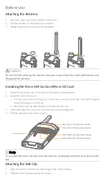 Предварительный просмотр 2 страницы Hytera PDC760 Quick Reference Manual