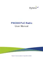 Preview for 1 page of Hytera PNC380 User Manual