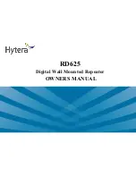 Hytera RD625 Owner'S Manual предпросмотр