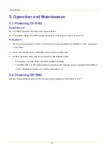 Preview for 27 page of Hytera RRU3800F080 User Manual