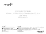 Preview for 1 page of Hytera SM27W2 User Manual