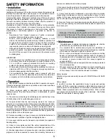 Preview for 3 page of HYTROL 190-E24 Installation And Maintenance Manual